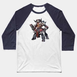 Overwatch Orisa Demon Halloween Skin Baseball T-Shirt